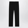Balenciaga Slim tailored trousers in stretch wool twill, black