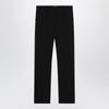 Balenciaga Slim tailored trousers in stretch wool twill, black