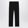 Balenciaga Slim tailored trousers in stretch wool twill, black