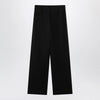 GUCCI Oversized lightweight wool trousers in black