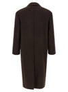 Saint Laurent Double-face Combed Wool Coat