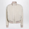 GUCCI Écru poplin zip jacket