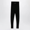Balenciaga Black Techwear viscose leggings