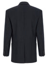 Saint Laurent Pinstriped Double-breasted Blazer