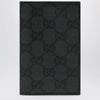 GUCCI Essence Classic card holder in black GG fabric