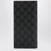 GUCCI Essence Classic long wallet in black GG fabric