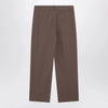 The Row Taupe cotton trousers