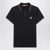 Moncler Blue short-sleeve polo shirt