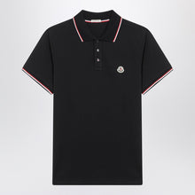  Moncler Blue short-sleeve polo shirt