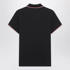 Moncler Blue short-sleeve polo shirt