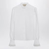 Valentino White cotton poplin shirt