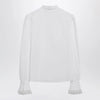 Valentino White cotton poplin shirt