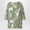 Valentino Green printed lurex shirt