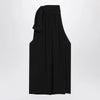 Valentino Black silk top with neck bow