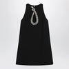 Valentino Short embroidered crepe couture dress