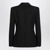 Valentino Black single-breasted jacket with bow