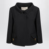 Valentino Black wool-silk jacket