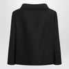 Valentino Black wool-silk jacket