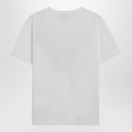 Valentino Ivory T-shirt with Panther print