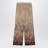 Valentino Paisley-print georgette trousers