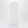 Valentino White midi dress with Sangallo embroidery