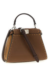 Fendi Peekaboo Selleria Mini Handbag