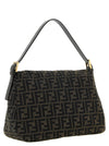 Fendi Brown Flap 26325 Shoulder Bag