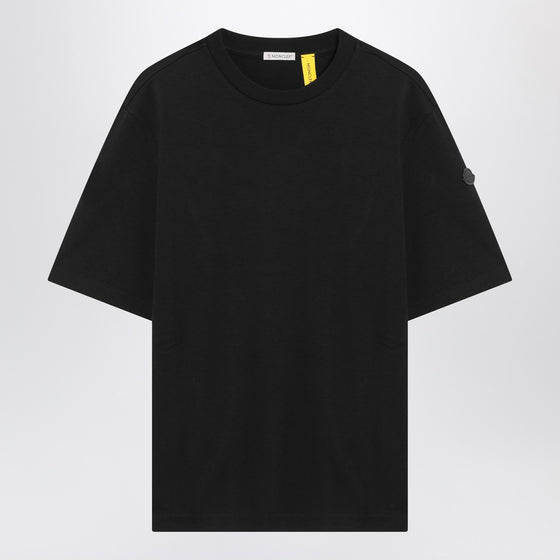 Moncler X Edward Enninful Black cotton T-shirt