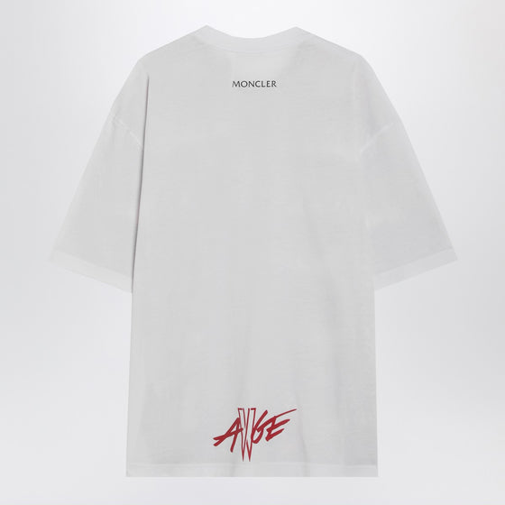 Moncler X A$AP Rocky Red cotton T-shirt with digital print