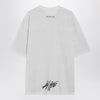 Moncler X A$AP Rocky Black cotton T-shirt with digital print