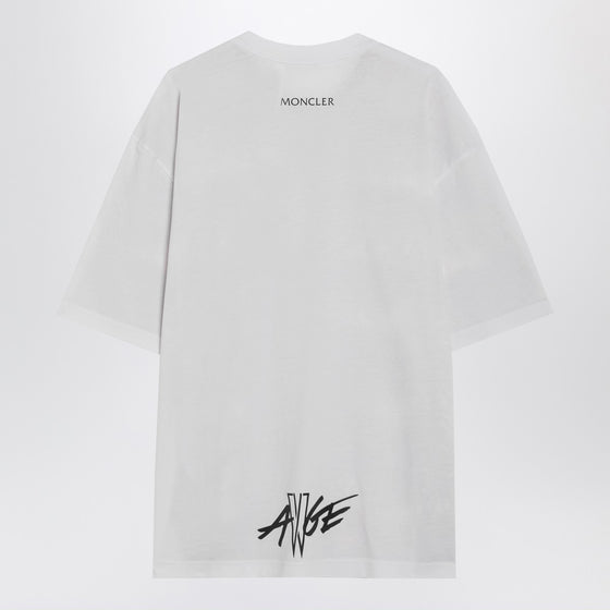 Moncler X A$AP Rocky Black cotton T-shirt with digital print