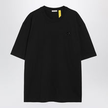  Moncler X A$AP Rocky Black cotton T-shirt with logo patch
