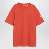Moncler Genius Bright orange cotton t-shirt