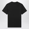 Moncler Black crewneck T-shirt with logo print