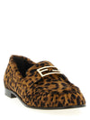 Fendi Baguette Pony Hair Loafers