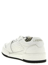 White Fendi Match Sneakers
