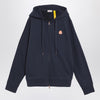 Moncler Genius Blue zip-up cotton sweatshirt