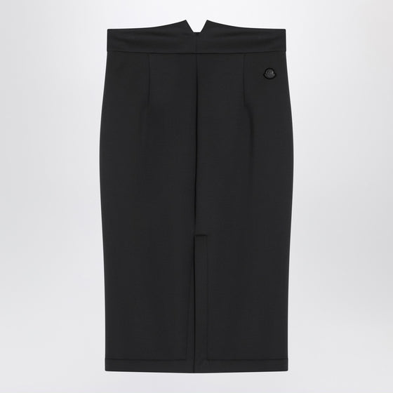 Moncler X Edward Enninful Black pencil skirt