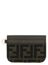Fendi Ff Jacquard Cardholder