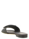 Fendi Brown Tube Slides