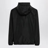 Valentino Black windbreaker with Vgold detail