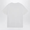 Valentino White cotton T-shirt with VGold