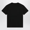 Valentino Black cotton T-shirt with VGold