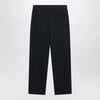 Valentino Navy blue cotton trousers