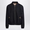 Valentino Navy bomber jacket with Vgold pockets
