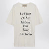 Valentino Ivory Le Chat De La Maison Icon Muse Anti Hero T-shirt