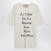 Valentino Ivory Le Chat De La Maison Icon Muse Anti Hero T-shirt
