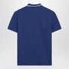 Valentino Blue polo shirt with Vlogo patch
