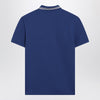 Valentino Blue polo shirt with Vlogo patch