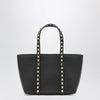 Valentino Garavani Black Rockstud bag in grained calfskin